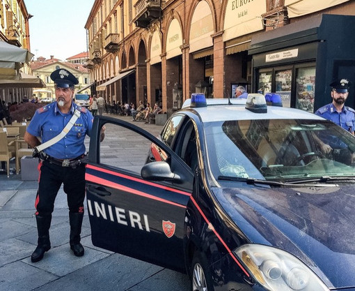 Carabinieri a Saluzzo (archivio)