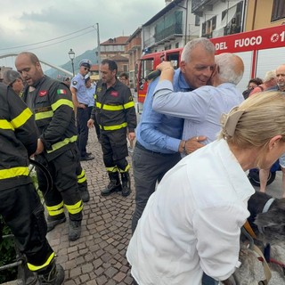 Si sfila il guinzaglio e finisce in Tanaro: cagnolino tratto in salvo a Garessio
