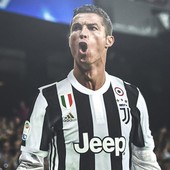 CR7 ai tempi in cui vestiva i colori bianconeri