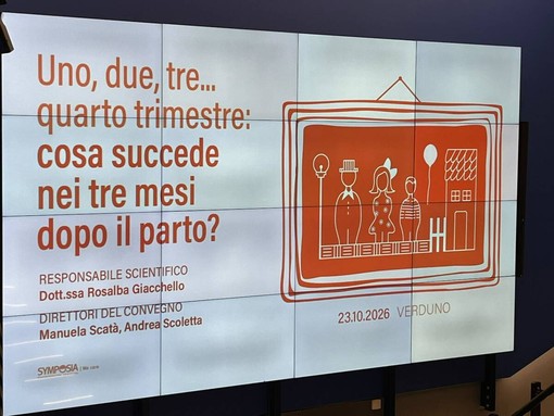 A Verduno un convegno sul “quarto trimestre” e sulle sfide dell’assistenza nei tre mesi dopo il parto A Verduno un convegno sul “quarto trimestre” e sulle sfide dell’assistenza nei tre mesi dopo il parto