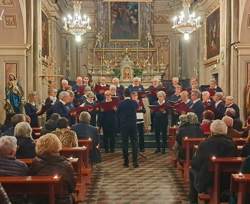 La Corale Valle Stura in concerto a Bersezio per salutare l'anno nuovo