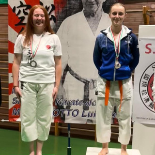 Cecilia Bella della Shotokan Karate-do Cervasca conquista l'oro nel Memorial Luigino Bellotto