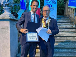 Rotary Saluzzo, serata dell'insediamento del nuovo presidente Giuseppe Sapino- Foto Luigi Fassino