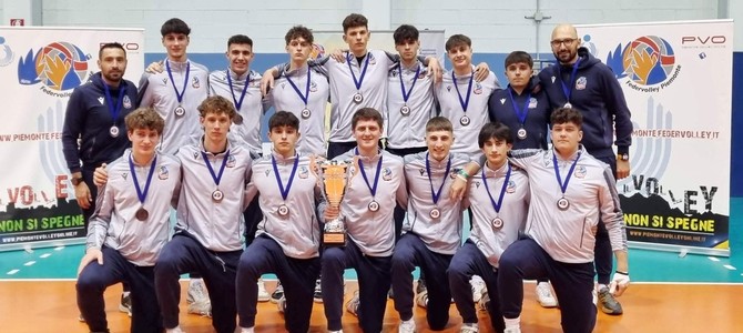 Volley maschile: Cuneo porta a casa il bronzo regionale Under 19