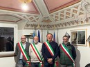 I sindaci Andrea Giaccone (Torre Mondov), Franco Borgna (Pamparato), Emiliano Negro (Roburent) e Giovanni Balbo (Montaldo Mondovì)