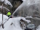 Carabinieri di Pradleves &quot;liberano&quot; dalla neve i due residenti di Borgata Colletto a Castelmagno