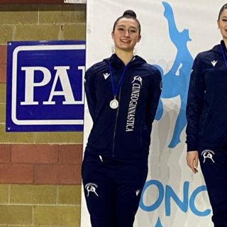 Podi a raffica per la ritmica Cuneoginnastica nei Silver e LC