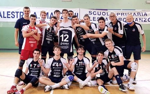 Volley maschile: la Banca Alpi Marittime Mercatò Cuneo conquista la finale regionale U19