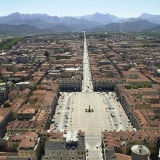 Cuneo vista dall'alto