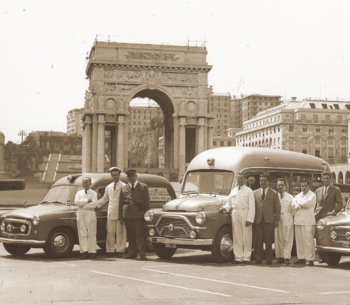 Immagine dalla copertina del libro "Ambulanze italiane firmate Fissore", edito da Paolo Fusta di Saluzzo Immagine dalla copertina del libro "Ambulanze italiane firmate Fissore", edito da Paolo Fusta di Saluzzo