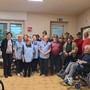 Castagnata con gli alpini per gli ospiti della casa di riposo di San Michele Castagnata con gli alpini per gli ospiti della casa di riposo di San Michele