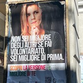 Quel poster che ci ricorda il valore invisibile del volontariato
