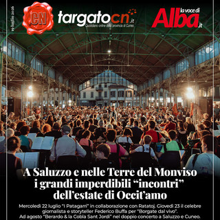 A Saluzzo e nelle Terre del Monviso i grandi imperdibili "incontri" dell’estate di Occit’amo A Saluzzo e nelle Terre del Monviso i grandi imperdibili "incontri" dell’estate di Occit’amo