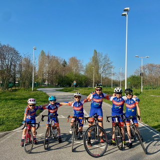 Ricominciati gli allenamenti per i ciclisti in erba del Velo Club Esperia Piasco