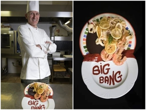 Lo chef Bruno Picco e il piatto Big Bang