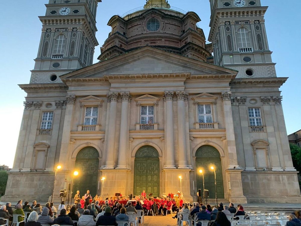 La Banda di Mondovì incanta il Santuario di Vico con il concerto per l’Ascensione La Banda di Mondovì incanta il Santuario di Vico con il concerto per l’Ascensione