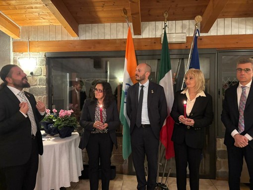 Il governatore Mauro Imbrenda alla conviviale del Lions Club “Scarnafigi-Piana del Varaita”.