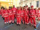 Volontari della Croce Rossa in Vaticano per l'incontro con Papa Fracesco