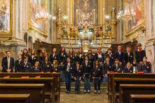 Il coro della voci bianche dell'Academia Montis Regalis in concerto a Busca e Mondovì