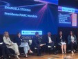 Nelle foto alcuni momenti dell'incontro tenuto oggi nell'Auditorium Centro Ricerche Pietro Ferrero ad Alba
