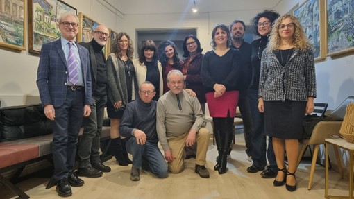 Le Yavanna con gli amici del Caffè letterario di Albedo