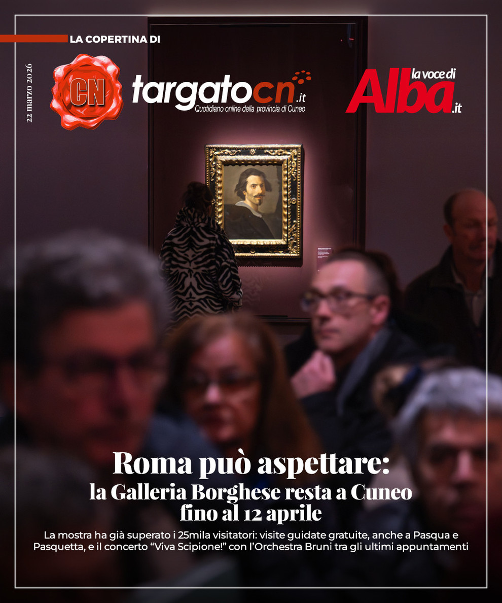Roma può aspettare: la Galleria Borghese resta a Cuneo fino al 12 aprile Roma può aspettare: la Galleria Borghese resta a Cuneo fino al 12 aprile