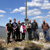 Garessio, sul monte Galero una targa per ricordare Piero Giraldo, morto nel '93 con Paolo Ercolani, in un tragico incidente aereo