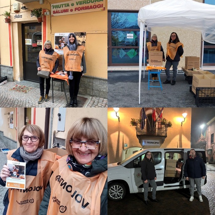 Raccolti oltre 100 chili di cibo a Rifreddo per la colletta alimentare Raccolti oltre 100 chili di cibo a Rifreddo per la colletta alimentare