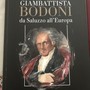 La copertina del  libro “Giambattista Bodoni da Saluzzo all’Europa" di Giancarla Bertero