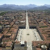 Cuneo vista dall'alto