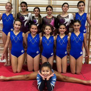 Cuneoginnastica in evidenza ai campionati italiani AICS
