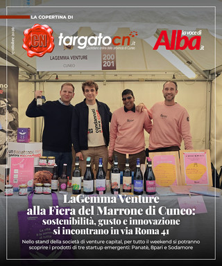LaGemma Venture alla Fiera del Marrone di Cuneo: sostenibilità, gusto e innovazione si incontrano in via Roma 41