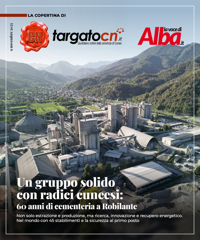 Un gruppo solido con radici cuneesi: 60 anni di cementeria a Robilante