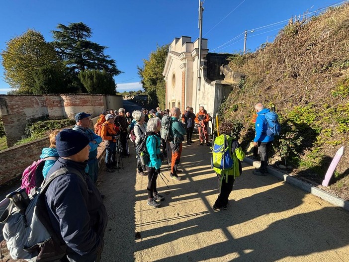 Novello, trekking e gusto per i 40 camminatori del Cai Chivasso