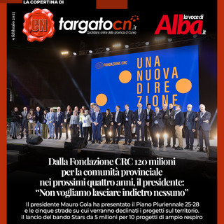 Dalla Fondazione CRC 120 milioni per la comunità provinciale nei prossimi quattro anni, il presidente: "Non vogliamo lasciare indietro nessuno"