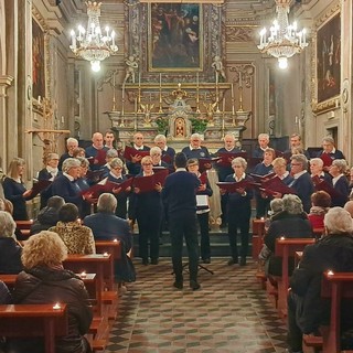 La Corale Valle Stura in concerto a Bersezio per salutare l'anno nuovo