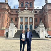 Racconigi, al sopralluogo al Castello Reale i consiglieri Dem Mauro Calderoni ed Emanuela Verzella