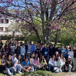 Costigliole Saluzzo, studenti in scambio Erasmus ad Annecy