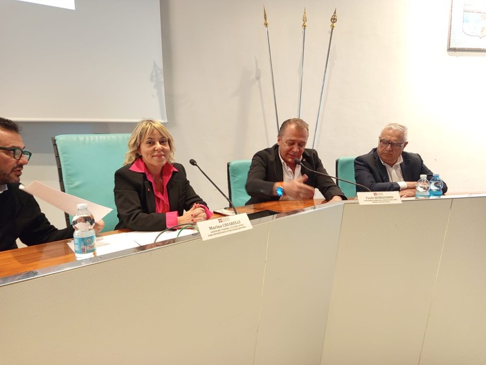 Al centro gli assessori Marina Chiarelli e Paolo Bongioanni