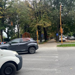 Semaforo intersezione corso Brunet e viale degli Angeli