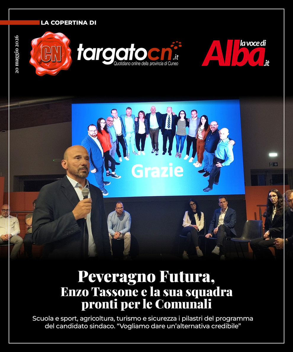 Peveragno Futura, Enzo Tassone e la sua squadra pronti per le Comunali Peveragno Futura, Enzo Tassone e la sua squadra pronti per le Comunali