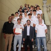 BASKET / Campus premiata in Comune ad Alba per lo storico raggiungimento dei Nazionali BASKET / Campus premiata in Comune ad Alba per lo storico raggiungimento dei Nazionali