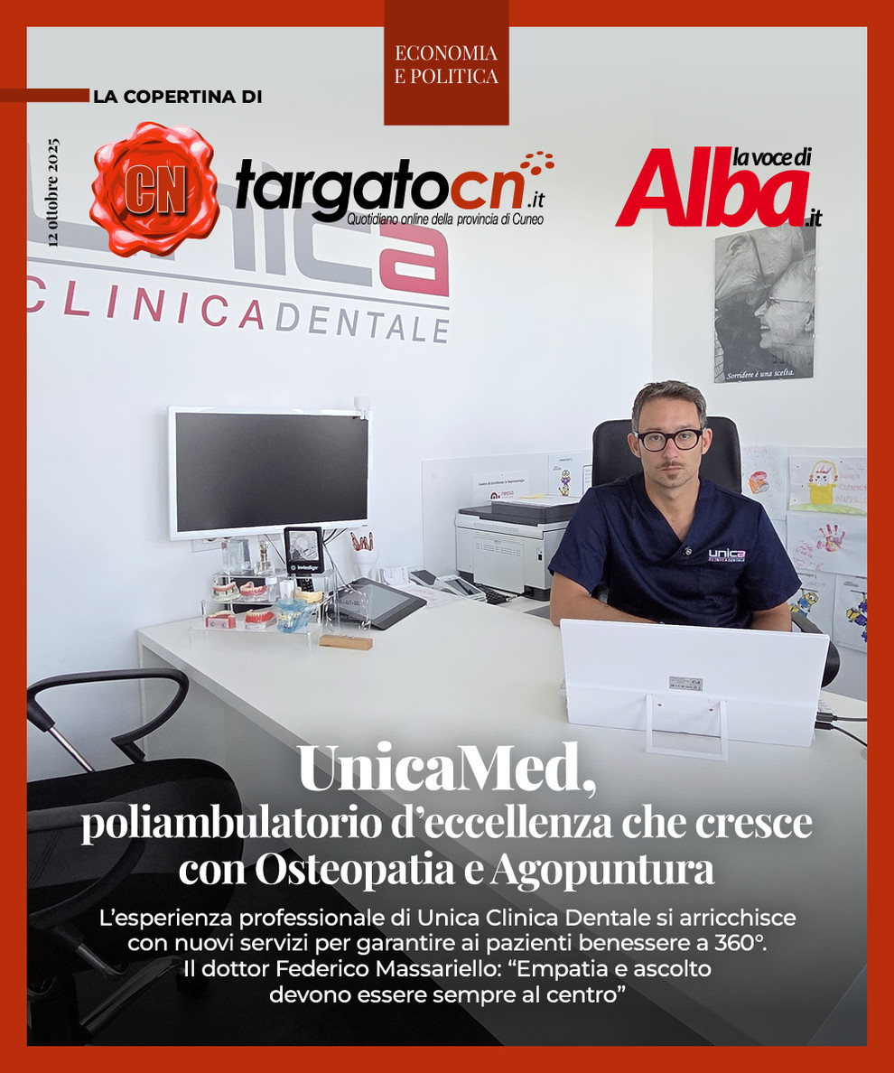 UnicaMed, poliambulatorio d’eccellenza che cresce con Osteopatia e Agopuntura UnicaMed, poliambulatorio d’eccellenza che cresce con Osteopatia e Agopuntura