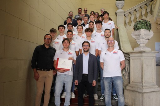 BASKET / Campus premiata in Comune ad Alba per lo storico raggiungimento dei Nazionali BASKET / Campus premiata in Comune ad Alba per lo storico raggiungimento dei Nazionali