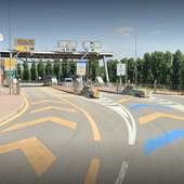 Il casello di Cherasco che verrà dismesso Il casello di Cherasco che verrà dismesso