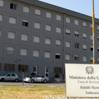 Il carcere di Saluzzo visto da fuori, immagine di repertorio