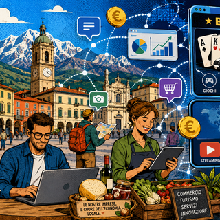 Economia locale, consumi digitali e big casinò nel territorio cuneese Economia locale, consumi digitali e big casinò nel territorio cuneese