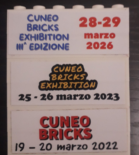 Il ringraziamento degli organizzatori per la perfetta riuscita della  “Cuneo Bricks Exhibition”