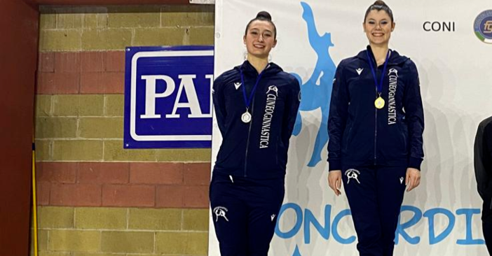 Podi a raffica per la ritmica Cuneoginnastica nei Silver e LC