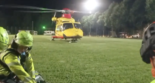 Malore al Rifugio Questa, soccorso notturno dell’elisoccorso per un minorenne